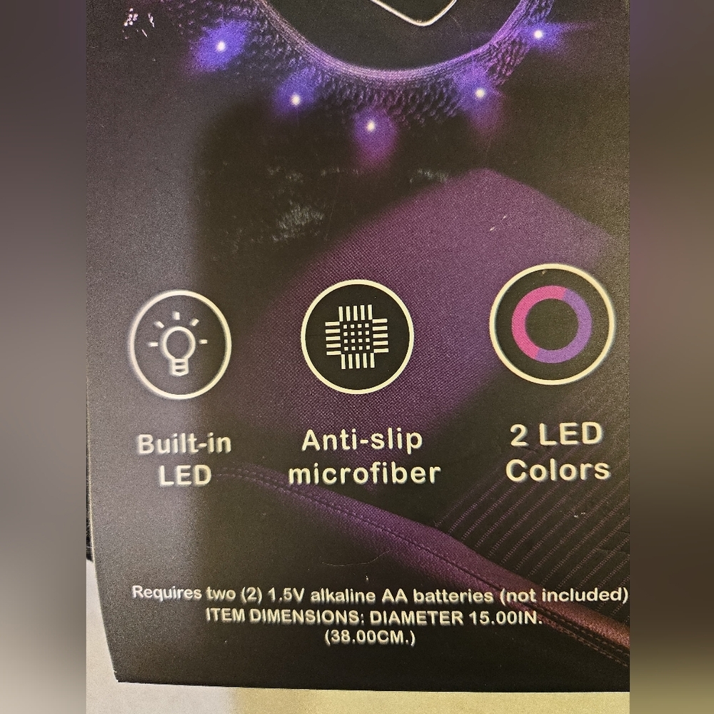 NWOT LED Steering Wheel Cover - Picture 2 of 6